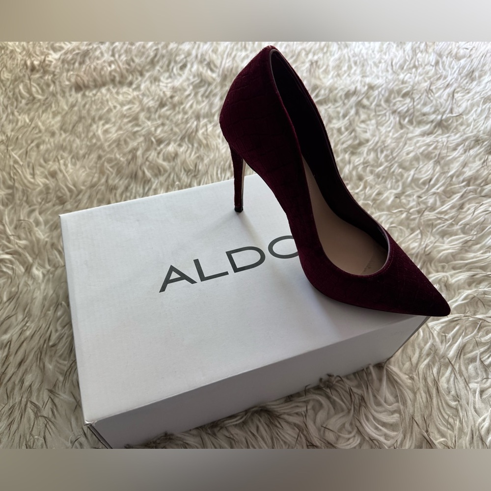 Aldo Red Classic Heels